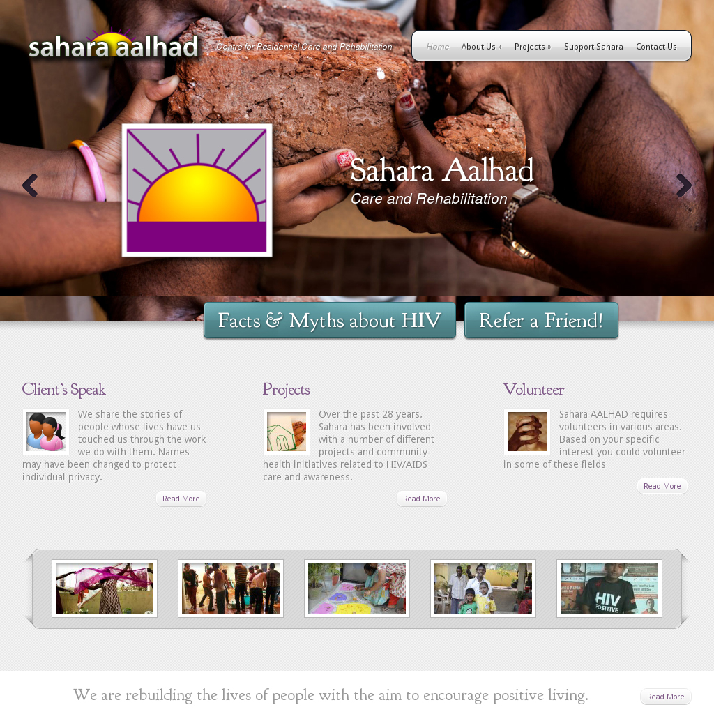 Sahara Aalhad: HIV Care & Rehabilitation